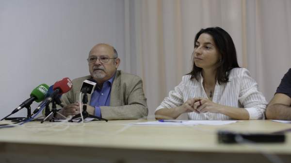 Marta Gutiérrez y Luis de Haro Rossi, de Vamos Granada Marta Gutiérrez y Luis de Haro Rossi, de Vamos Granada