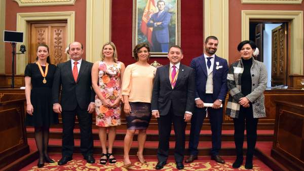 Entrega de las medallas al mérito deportivo Entrega de las medallas al mérito deportivo
