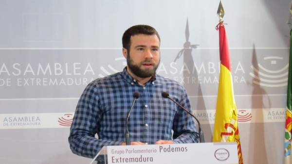 El diputado de Podemos Daniel Hierro El diputado de Podemos Daniel Hierro