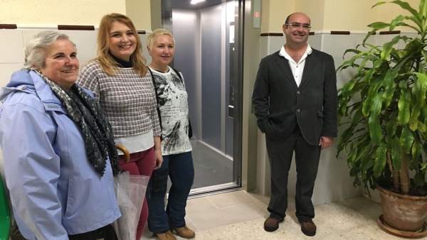 Instalación de un nuevo ascensor en el centro de salud Ronda del SUR Instalación de un nuevo ascensor en el centro de salud Ronda del SUR