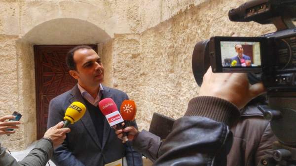 El portavoz de C's en Sevilla, Javier Millán El portavoz de C's en Sevilla, Javier Millán