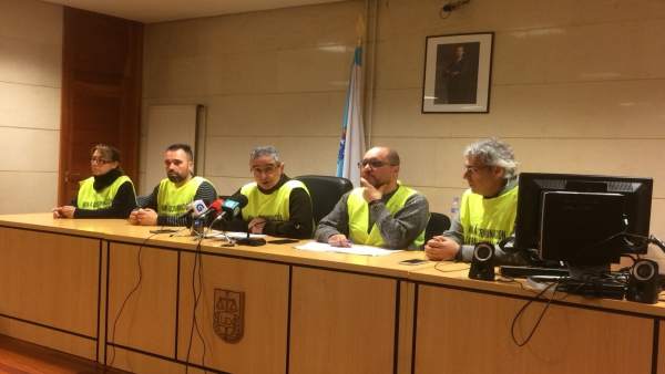 Rueda de prensa del comité de huelga Rueda de prensa del comité de huelga