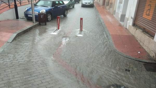 Efectos de la lluvia en La Herradura Efectos de la lluvia en La Herradura