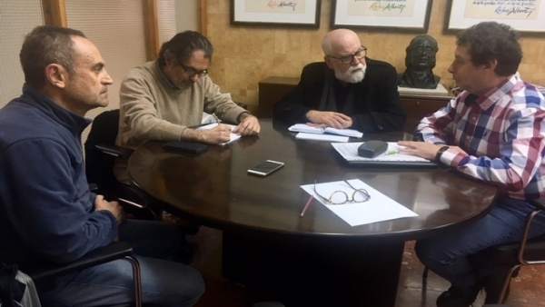 El diputado provincial de IU, Antonio Alba El diputado provincial de IU, Antonio Alba