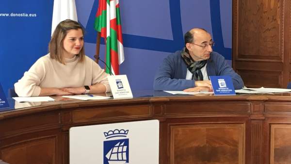 La concejala socialista Ane Oyarbide La concejala socialista Ane Oyarbide