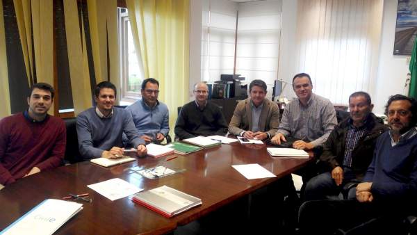 Reunión de Barroso con la cooperativa. Reunión de Barroso con la cooperativa.