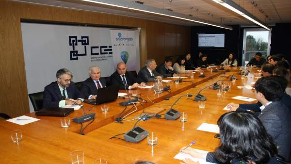 Reunión de OnGranada con Korea TechnoPark Association Reunión de OnGranada con Korea TechnoPark Association