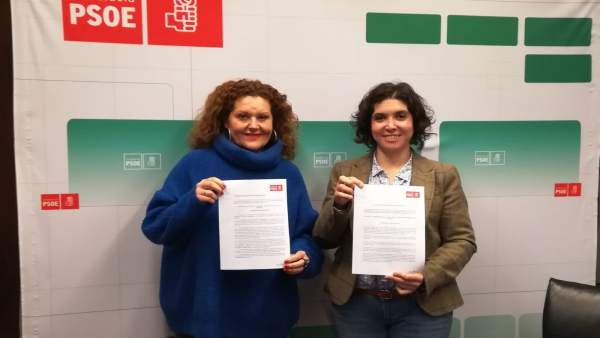 Araceli Maese y Noelia Ruiz, parlamentarias del PSOE por Cádiz Araceli Maese y Noelia Ruiz, parlamentarias del PSOE por Cádiz