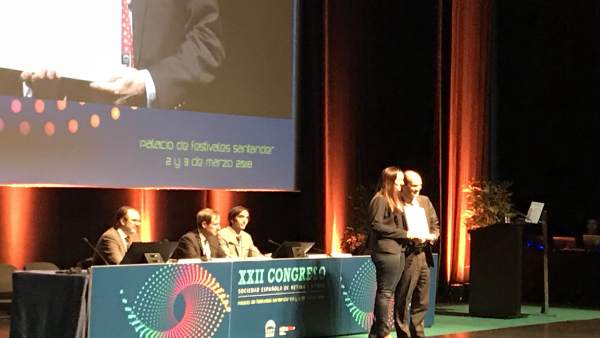 Entrega del Premio a la Mejor Comunicación 2018 de la SERV Entrega del Premio a la Mejor Comunicación 2018 de la SERV