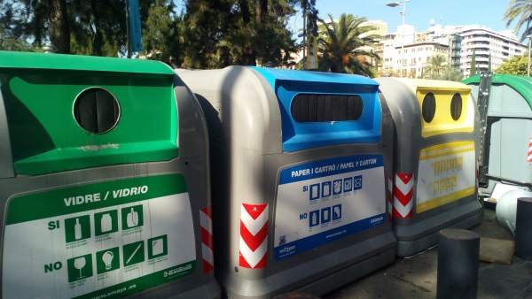 Contenedores de reciclaje en Palma Contenedores de reciclaje en Palma