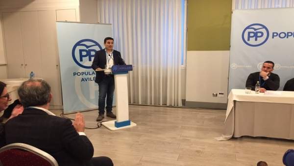 Pedro de Rueda, presidente del PP de Avilés Pedro de Rueda, presidente del PP de Avilés