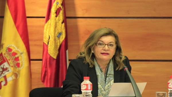 Carmen Amores, RTVCM, CCMedia, en Cortes Carmen Amores, RTVCM, CCMedia, en Cortes