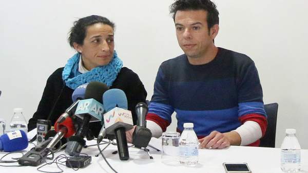 Los padres de Gabriel Cruz, en rueda de prensa Los padres de Gabriel Cruz, en rueda de prensa