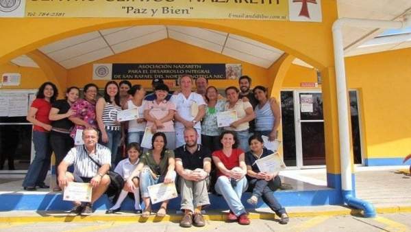 Equipo humano de la expedición sanitaria a Nicaragua Equipo humano de la expedición sanitaria a Nicaragua
