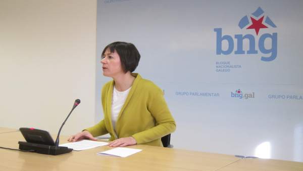 La portavoz nacional del BNG, Ana Pontón La portavoz nacional del BNG, Ana Pontón