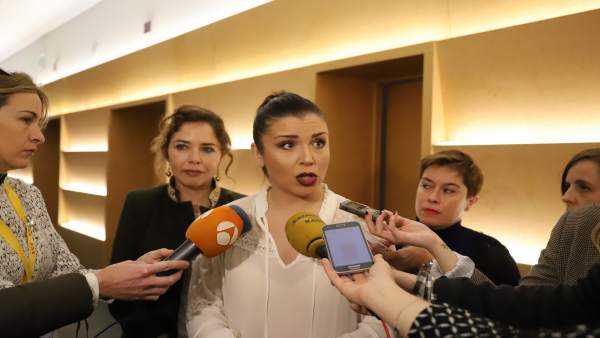 Sánchez (Cs) atiende a los medios Sánchez (Cs) atiende a los medios