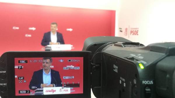 Portavoz del PSOE de Extremadura, Juan Antonio González Portavoz del PSOE de Extremadura, Juan Antonio González