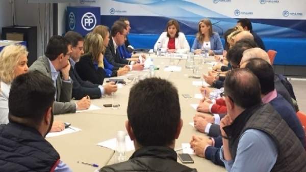 Reunión de diputados y senadores del PPCV en la sede Reunión de diputados y senadores del PPCV en la sede