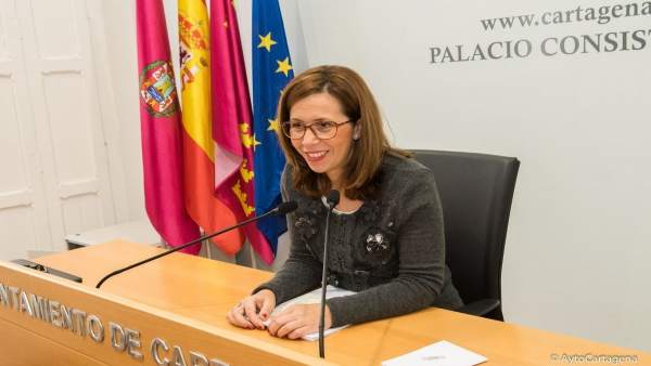 Ana Belén Castejón, alcaldesa de Cartagena Ana Belén Castejón, alcaldesa de Cartagena