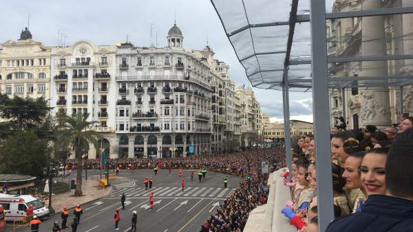 Quinta 'mascletà' de las Fallas 2018 Quinta 'mascletà' de las Fallas 2018