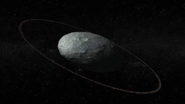 Concepción artística de Haumea Concepción artística de Haumea