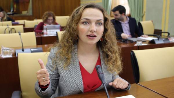 La parlamentaria de Ciudadanos (Cs) por Sevilla, Marta Escrivá La parlamentaria de Ciudadanos (Cs) por Sevilla, Marta Escrivá