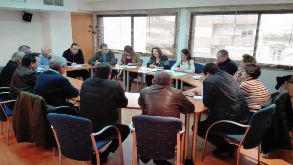 Reunión del PP con representantes de la Mesa del Agua Reunión del PP con representantes de la Mesa del Agua