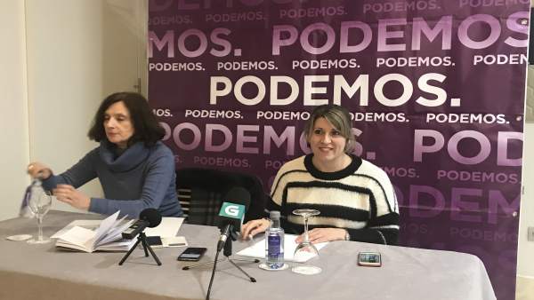 La secretaria xeral de Podemos Galicia, Carmen Santos La secretaria xeral de Podemos Galicia, Carmen Santos