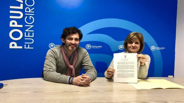 Esperanza Oña en rueda de prensa Esperanza Oña en rueda de prensa