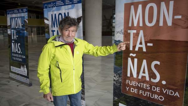 El alpinista Carlos Soria El alpinista Carlos Soria