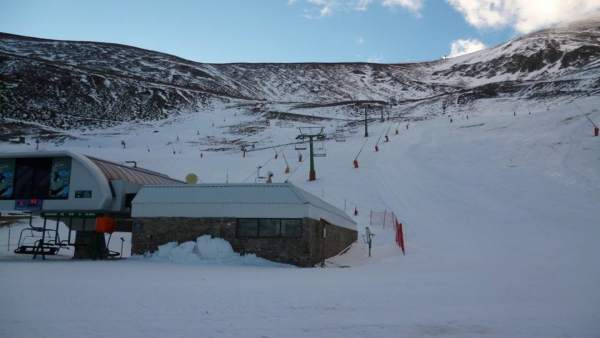 Valdezcaray con poca nieve Valdezcaray con poca nieve