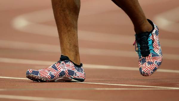 Johnny Dutch durante el mundial de atletismo 2015 Johnny Dutch durante el mundial de atletismo 2015