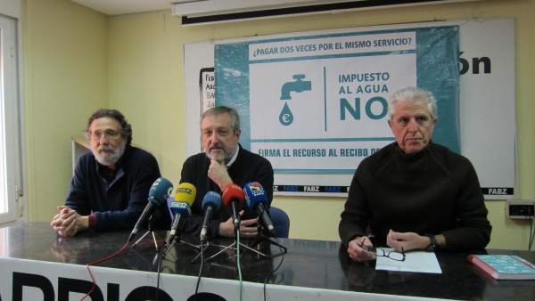 Jesús Sampériz, Miguel Ángel Oliván y José Luis Martínez, de la RAPA Jesús Sampériz, Miguel Ángel Oliván y José Luis Martínez, de la RAPA