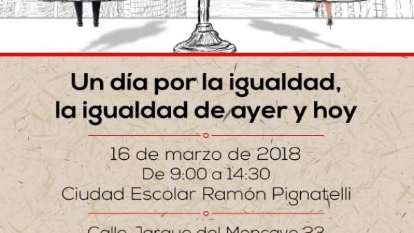 Cartel de la jornada organizada por la DPZ con motivo del Día de la Mujer Cartel de la jornada organizada por la DPZ con motivo del Día de la Mujer