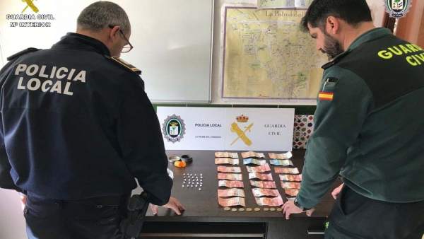 Material incautado en la operación 'Naranjito Blanco'. Material incautado en la operación 'Naranjito Blanco'.