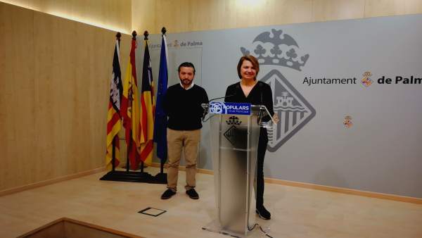 Durán y Rubio en la rueda de prensa Durán y Rubio en la rueda de prensa