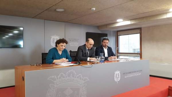 Patrícia Blanquer, Gabriel Echávarri y Herick Campos Patrícia Blanquer, Gabriel Echávarri y Herick Campos
