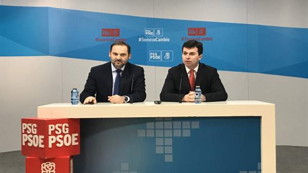 Rueda de prensa de José Luis Ábalos y Gonzalo Caballero Rueda de prensa de José Luis Ábalos y Gonzalo Caballero