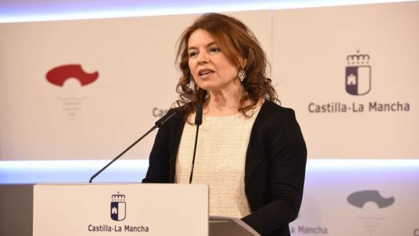 Aurelia Sánchez en rueda de prensa Aurelia Sánchez en rueda de prensa