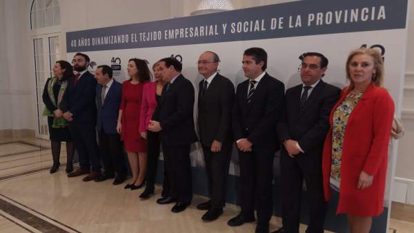 Celebración de los 40 años de la Confederación de Empresarios de Málaga Celebración de los 40 años de la Confederación de Empresarios de Málaga
