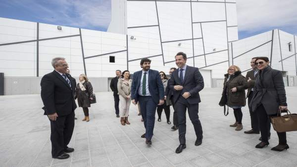 El jefe del Ejecutivo regional, Fernando López Miras, en Lorca El jefe del Ejecutivo regional, Fernando López Miras, en Lorca
