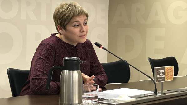 La diputada del PAR en las Cortes de Aragón, Berta Zapater La diputada del PAR en las Cortes de Aragón, Berta Zapater