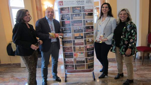 Presentación de la programación del Gran Teatro de Cáceres Presentación de la programación del Gran Teatro de Cáceres