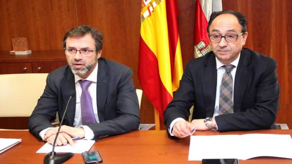 El director general de Turismo Javier Ramírez y el delegado Territorial en Soria El director general de Turismo Javier Ramírez y el delegado Territorial en Soria