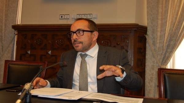 El presidente de la Diputación de Soria, Luis Rey. El presidente de la Diputación de Soria, Luis Rey.