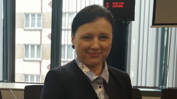 Vera Jourova, comisaria de Igualdad de la Unión Europea Vera Jourova, comisaria de Igualdad de la Unión Europea