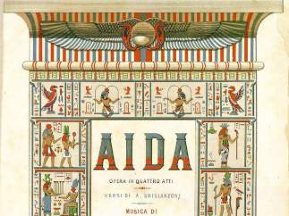 Partitura de Aida, 1888