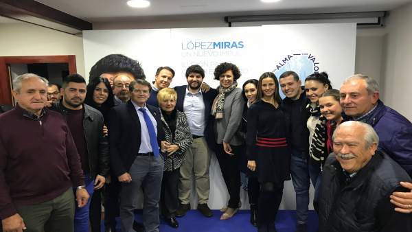 López Miras, en Puerto Lumbreras López Miras, en Puerto Lumbreras