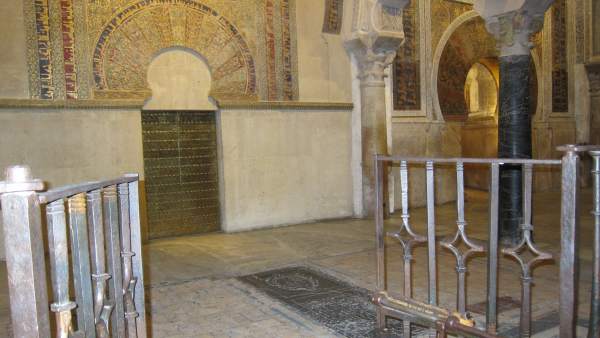El mihrab de la antigua Mezquita de Córdoba El mihrab de la antigua Mezquita de Córdoba