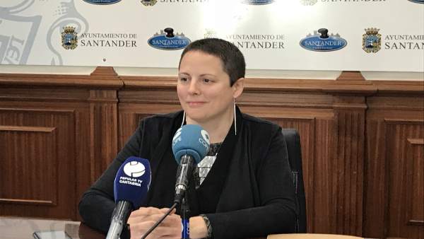 La portavoz de Ganemos, Tatiana Yáñez-Barnuevo La portavoz de Ganemos, Tatiana Yáñez-Barnuevo